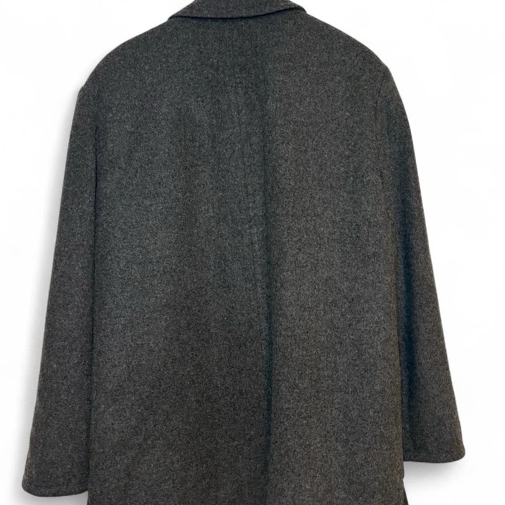 Vintage Hunt Club grey merino/lamb’s wool coat - Picture 7 of 8